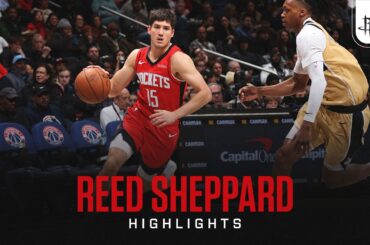 Reed Sheppard (19 points) Highlights vs. Washington Wizards