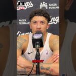 Kings rookie Nique Clifford speaks on how impactful it has been to be surrounded by veterans