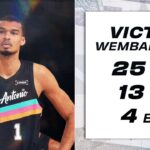 Victor Wembanyama’s 25-Point Double-Double | Full Highlights