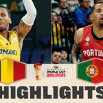 Romania 🇷🇴 v Portugal 🇵🇹 | Highlights | FIBA Basketball World Cup 2027 European Qualifiers