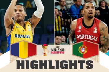 Romania 🇷🇴 v Portugal 🇵🇹 | Highlights | FIBA Basketball World Cup 2027 European Qualifiers