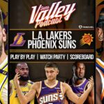 Los Angeles Lakers at Phoenix Suns | LIVE Reaction | Scoreboard | Play By Play | Postgame Show