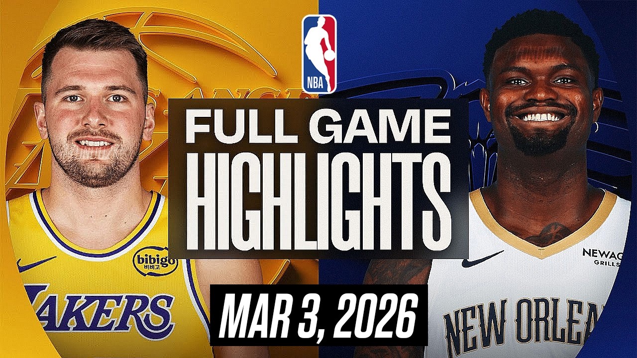 LAKERS vs PELICANS FULL GAME HIGHLIGHTS MARCH 3, 2025 NBA HIGHLIGHTS TODAY | NBA 2K26 GAMEPLAY