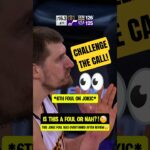 Jokic got SAVED by the REFS😭