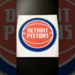 DETROIT PISTONS 🟥🟦 @PistonsTV #nba #art
