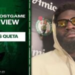 Neemias Queta REACTS to Career Night | Celtics vs 76ers Postgame
