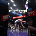 Keyonte just trying to box out Jokić 😭