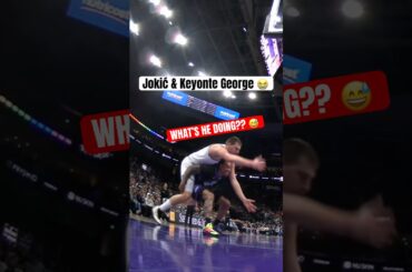 Keyonte just trying to box out Jokić 😭