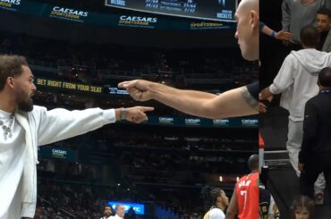 Trae Young ejected for defending teammate before playing a game for Wizards 😂