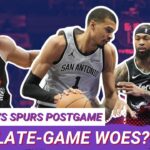 RAPTORS POSTCAST: Wembanyama stymied, but half-court offense DISAPPEARS late vs. Spurs