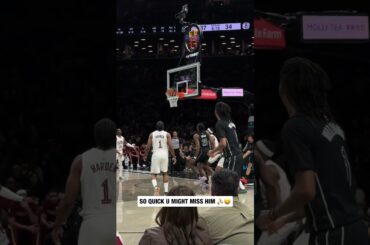 can confirm, Nolan Traore is very fast💨 #nolantraore #brooklynnets #nba