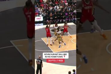 KD was cooking in his return home to the DMV 💯