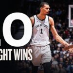 The Spurs Have Won 10 Straight 🔥 | Top Plays