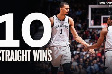 The Spurs Have Won 10 Straight 🔥 | Top Plays