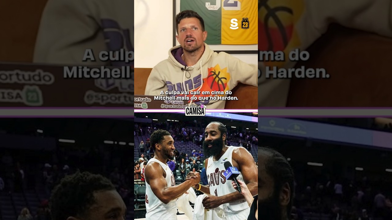 James Harden ou Donovan Mitchell? Quem está mais pressionado nos Cavs? 🤔 #SejaSuper #publi