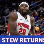 Pistons SQUAD SHOW: Isaiah Stewart RETURNS As Detroit Pistons Take On Cleveland Cavaliers