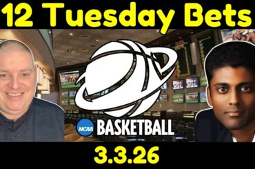 Tuesday NCAA Basketball Picks - 3/3/26 l Craig Trapp & Indian Cowboy NCAAB Picks & CBB Predictions