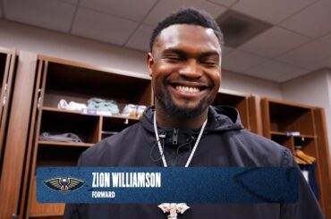 Zion Williamson on Saddiq Bey's 42pts in Pelicans Win vs. Jazz