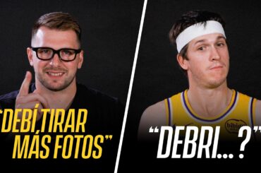 Can Luka teach the Lakers Spanish?