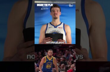 Quinten Post Breaks Down his Between-The-Legs Pass to Stephen Curry || #shorts