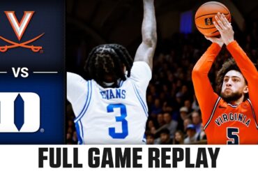 Virginia vs. Duke Full Game Replay | 2025-26 ACC Men's Basketball