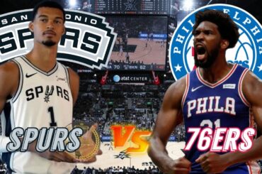 San Antonio Spurs vs Philadelphia 76ers Live Play by Play & Scoreboard