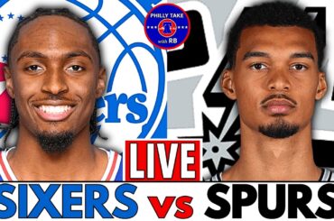 Philadelphia 76ers vs San Antonio Spurs Live Stream Play-By-Play & Scoreboard