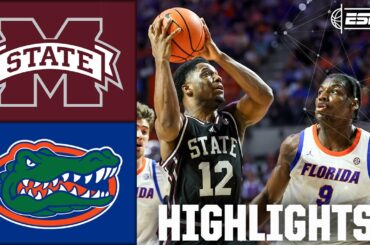 Mississippi State Bulldogs vs. Florida Gators | Full Game Highlights | ESPN College Basketball