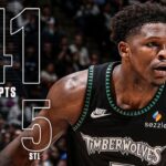 Anthony Edwards receives 'MVP' chants 😤 40-PIECE in Timberwolves' win vs. Grizzlies 💪 | NBA on ESPN