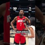 just another 30-ball for KD, no big deal 😮‍💨 #rockets