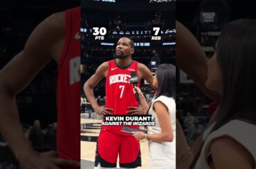 just another 30-ball for KD, no big deal 😮‍💨 #rockets