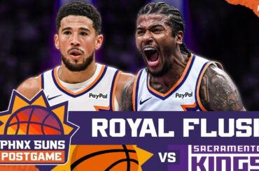 POSTGAME: Phoenix Suns SWEEP Lowly Kings As Devin Booker RETURNS & Jalen Greens FLIES