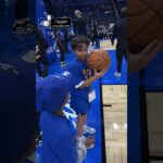 THIS KIDS FIRST EVER NBA ASSIST!