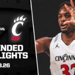 BYU vs. Cincinnati Extended Highlights | 2025-26 Big 12 Men's Basketball