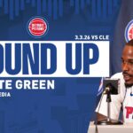 Post-Game Press Conference: Javonte Green | Pistons vs. Cavs | 03.03.26