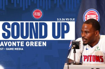 Post-Game Press Conference: Javonte Green | Pistons vs. Cavs | 03.03.26