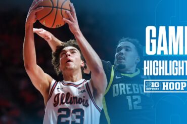 Oregon at Illinois | HIGHLIGHTS | Big Ten Basketball | 03/03/2026