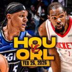 Houston Rockets vs Orlando Magic Full Game Highlights | Feb 26, 2026 | FreeDawkins