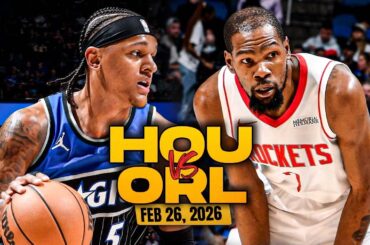 Houston Rockets vs Orlando Magic Full Game Highlights | Feb 26, 2026 | FreeDawkins