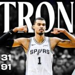 SPURS WIN BY 40 POINTS in Final Rodeo Road Trip Game in Philly!