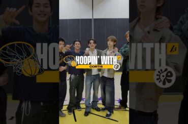 Cortis on the court HOOPIN’ #lakers #nba