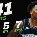 Anthony Edwards GOES OFF For 41 PTS & 7 3PM in Dominant Win | March 3, 2026