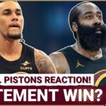 REACTION: Cleveland Cavaliers MAKE STATEMENT In Win Over Detroit Pistons! | Jaylon Tyson SHOWS OUT!