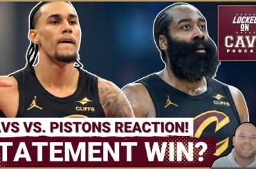 REACTION: Cleveland Cavaliers MAKE STATEMENT In Win Over Detroit Pistons! | Jaylon Tyson SHOWS OUT!