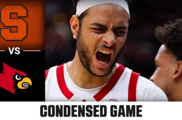 Syracuse vs. Louisville Condensed Game | 2025-26 ACC Men's Basketball