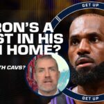 LeBron is CRAMPED UP playing behind Luka Doncic and Austin Reaves - Tim MacMahon | Get Up