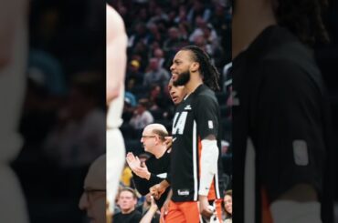 Garland celebrating for his teammates 🔥