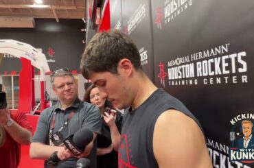 Reed Sheppard Opens Up About His Role, Playing Time & Confidence | Houston Rockets