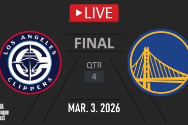 NBA LIVE! Golden State Warriors vs Los Angeles Clippers | Mar. 3, 2026 | Clippers vs Warriors 2K26