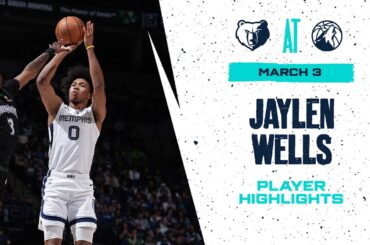 Jaylen Wells Highlights vs  Minnesota Timberwolves (3/3/26)